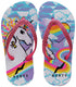 Norty Girls 11-4 Unicorn Flip Flop 22023C Prepack